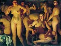 Bad 1913 nackt moderne zeitgenössische Impressionismus